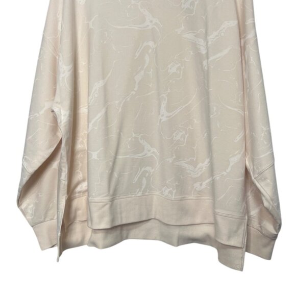 All In Motion French Terry Sweatshirt Womens 2X Ivory New - Picture 5 of 9
